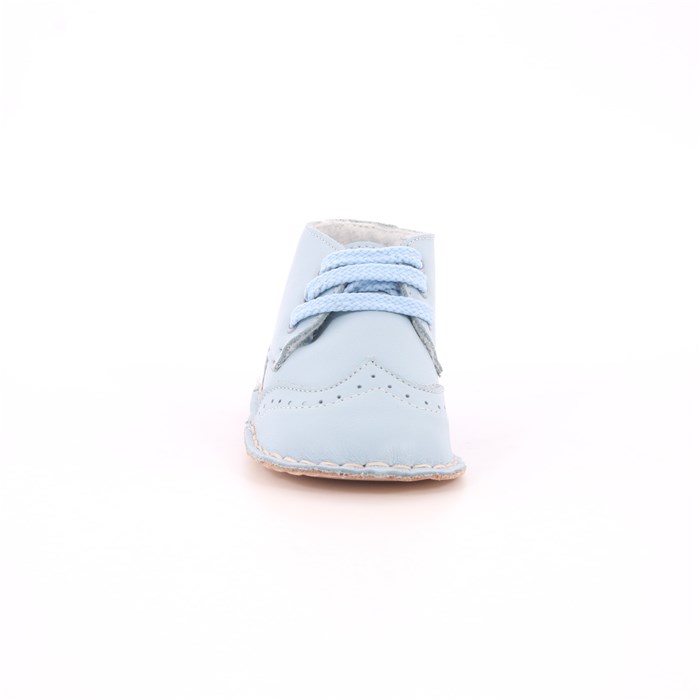 Scarpina Culla Baby Chick Bambino Celeste  Scarpe 33 - 652