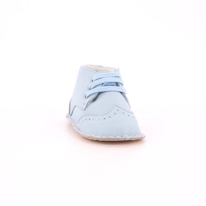 Scarpina Culla Baby Chick Bambino Celeste  Scarpe 33 - 652