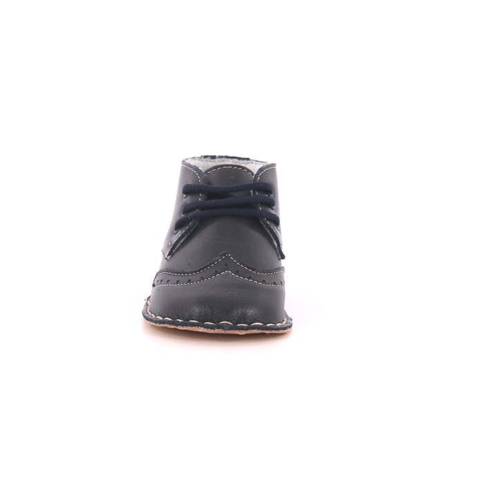 Scarpina Culla Baby Chick Bambino Blu  Scarpe 35 - 652