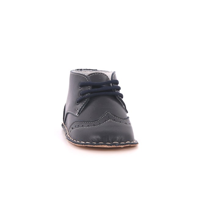 Scarpina Culla Baby Chick Bambino Blu  Scarpe 35 - 652