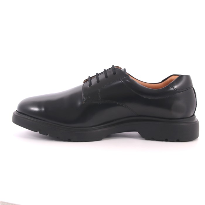 Scarpa Allacciata Impronte Uomo Nero  Scarpe 56 - IM92001A