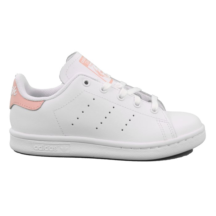 Scarpa Allacciata Adidas Bambina Bianco  Scarpe 719 - EE7580