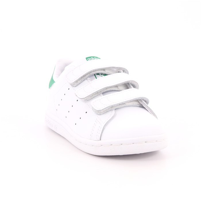 Scarpa Strappi Adidas Bambino Bianco  Scarpe 722 - BZ0520