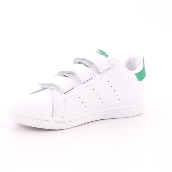 Scarpa Strappi Adidas Bambino Bianco  Scarpe 722 - BZ0520