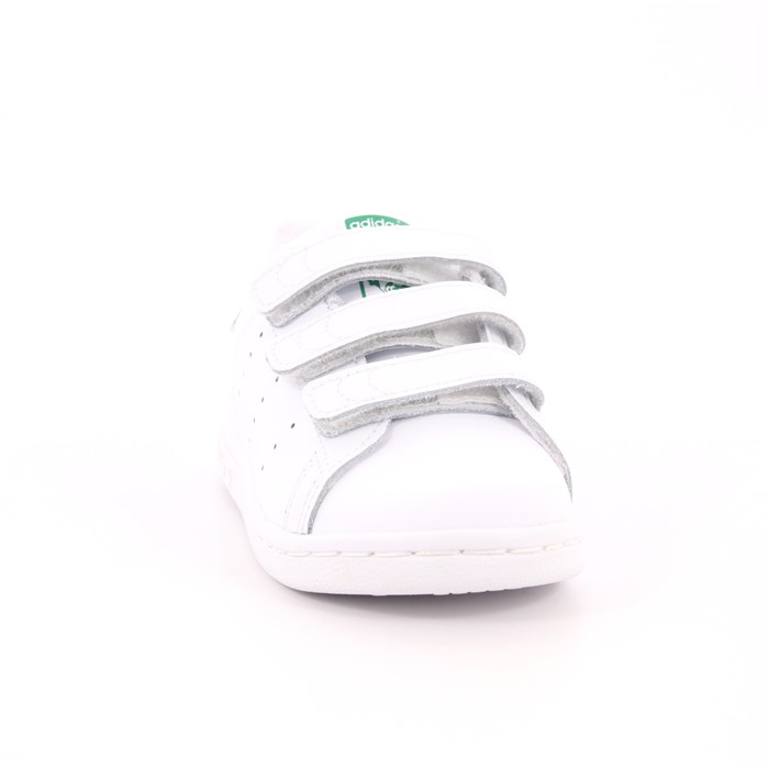 Scarpa Strappi Adidas Bambino Bianco  Scarpe 722 - BZ0520