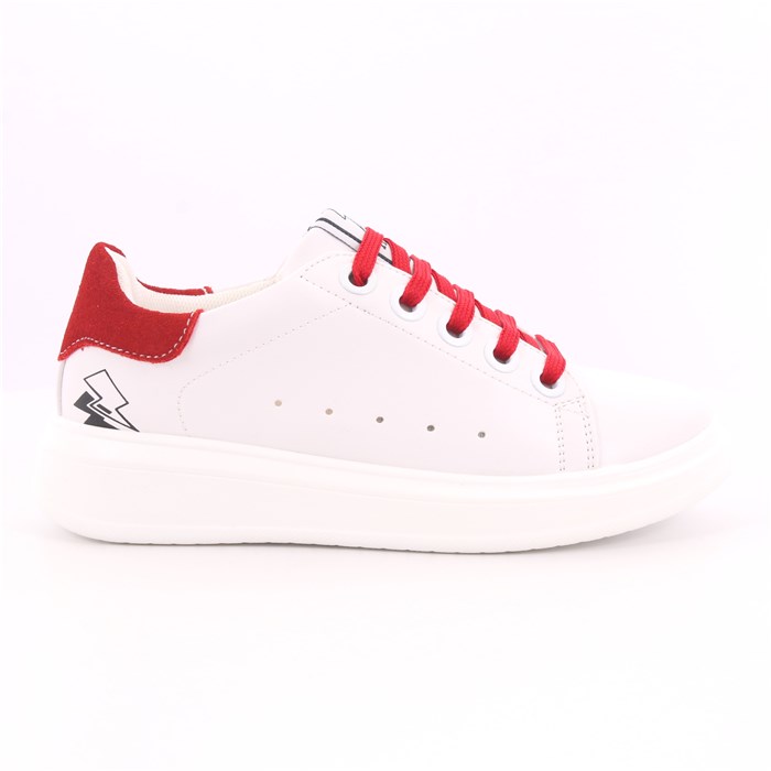 Scarpa Allacciata Asso Bambino Bianco Scarpa Allacciata Asso Bambino Bianco Scarpe 343 - AG-5415B