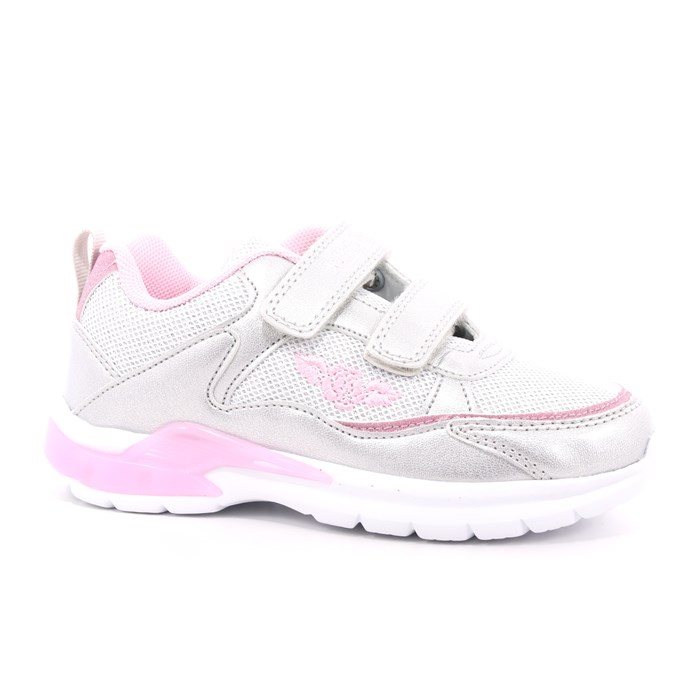 Scarpa Strappi + Elastico Lelli Kelly Bambina Argento  Scarpe 314 - LK1859