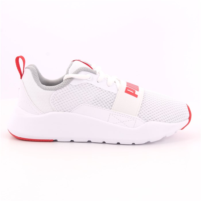 Scarpa Allacciata Puma Bambino Bianco Scarpa Allacciata Puma Bambino Bianco Scarpe 204 - 36693114