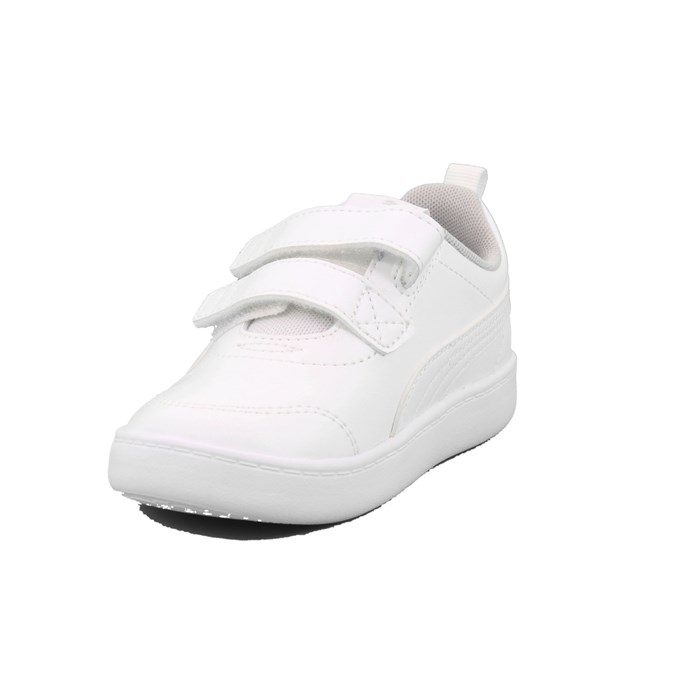 Scarpa Strappi Puma Bambino Bianco  Scarpe 247 - 37154404
