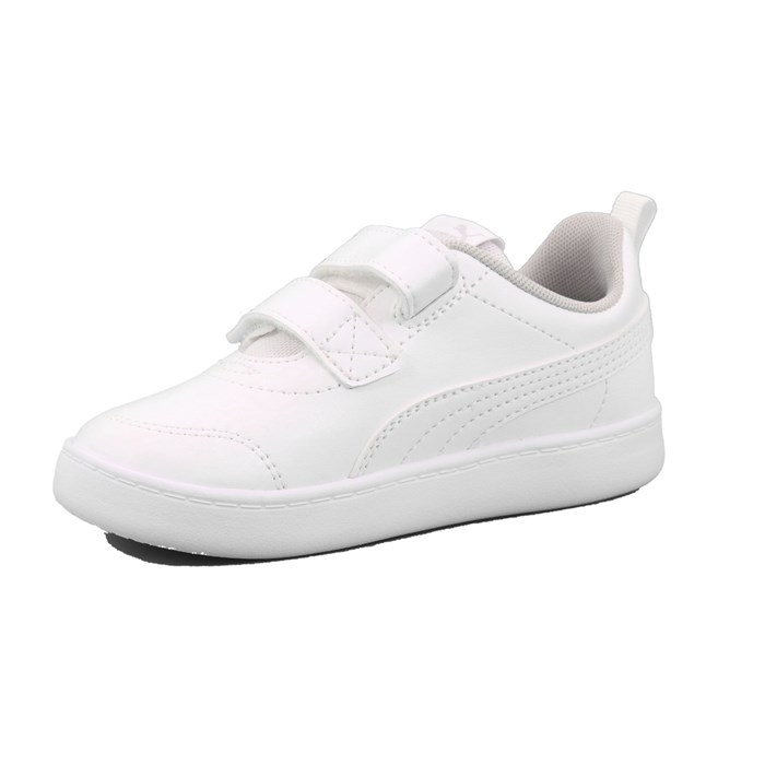 Scarpa Strappi Puma Bambino Bianco  Scarpe 247 - 37154404