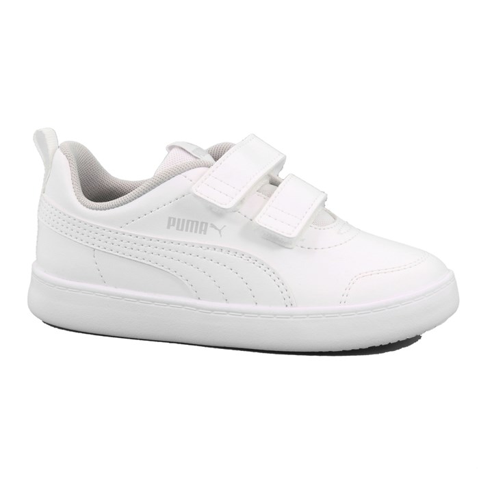 Scarpa Strappi Puma Bambino Bianco  Scarpe 247 - 37154404