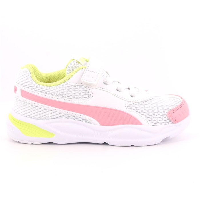 Scarpa Strappi + Elastico Puma Bambina Bianco Scarpa Strappi + Elastico Puma Bambina Bianco Scarpe 255 - 37292704