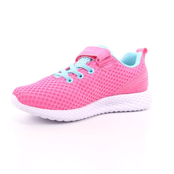 Scarpa Strappi + Elastico Champion Bambina Fuxia  Scarpe 568 - S31884