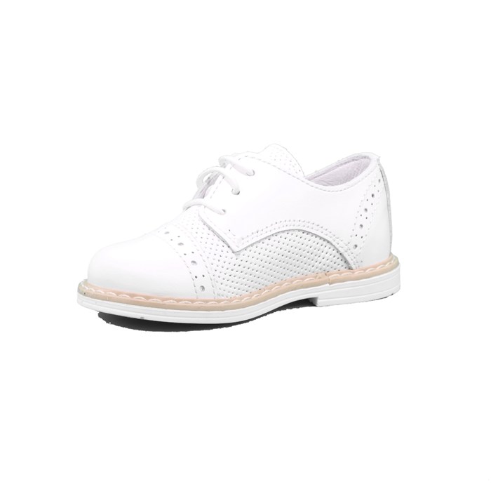 Francesina Melania Bambino Bianco  Scarpe 538  - ME1238B0S.A