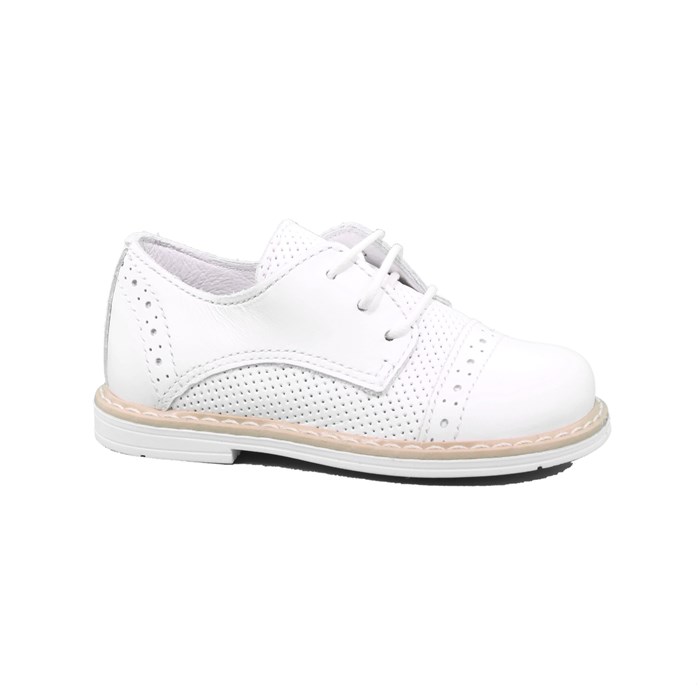 Francesina Melania Bambino Bianco  Scarpe 538  - ME1238B0S.A