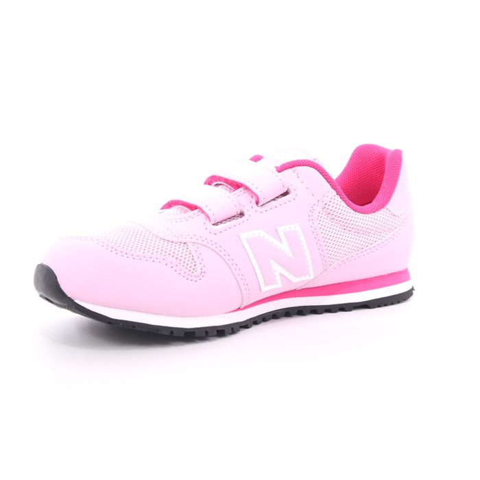 Scarpa Strappi New Balance Bambina Rosa  Scarpe 244 - NBYV500RK