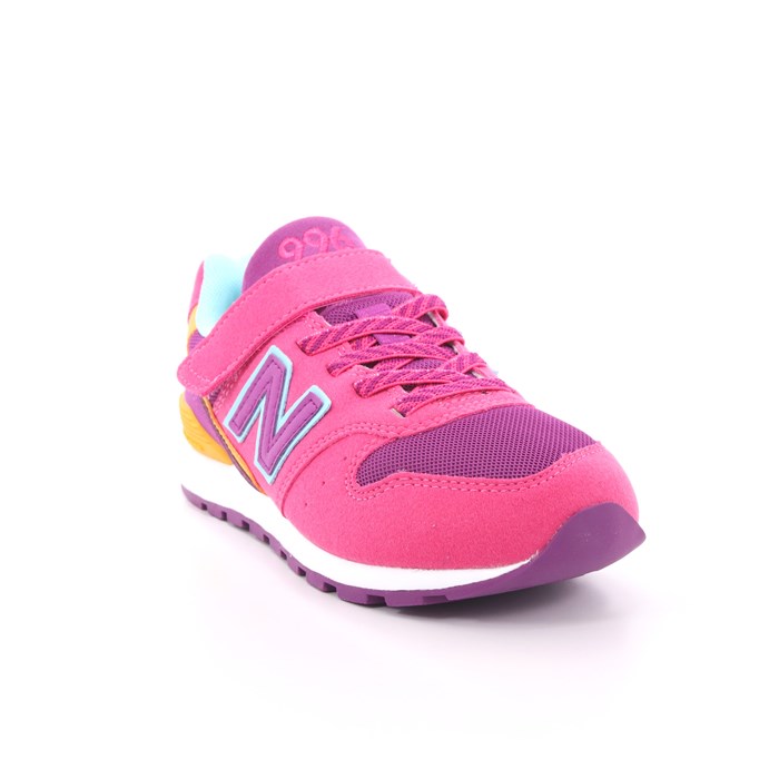 Scarpa Strappi + Elastico New Balance Bambina Fuxia  Scarpe 251 - NBYV996TMG