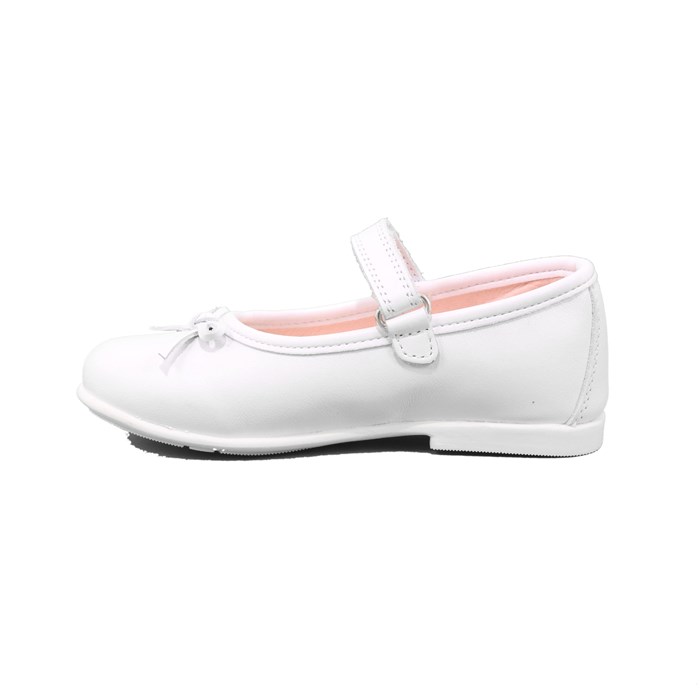 Ballerina Cerimonia Pablosky Bambina Bianco  Scarpe 238 - 074908