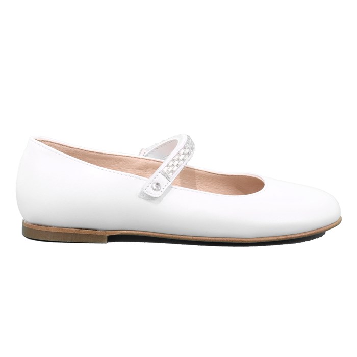 Ballerina Cerimonia Pablosky Bambina Bianco  Scarpe 239 - 337808