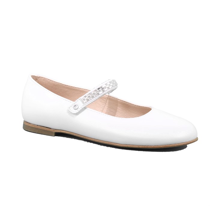 Ballerina Cerimonia Pablosky Bambina Bianco  Scarpe 239 - 337808