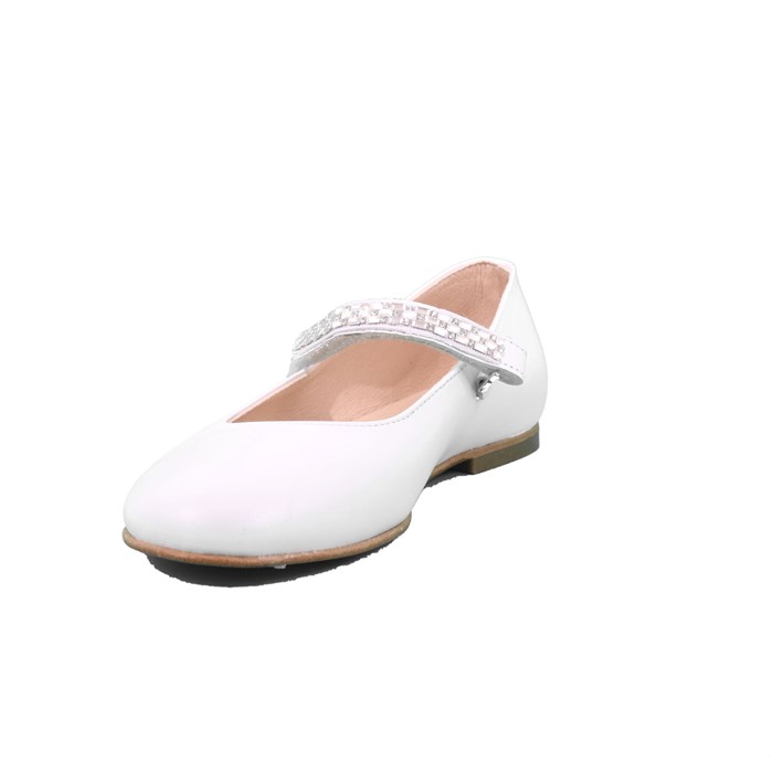 Ballerina Cerimonia Pablosky Bambina Bianco  Scarpe 239 - 337808