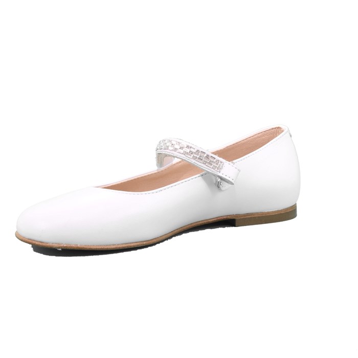 Ballerina Cerimonia Pablosky Bambina Bianco  Scarpe 239 - 337808