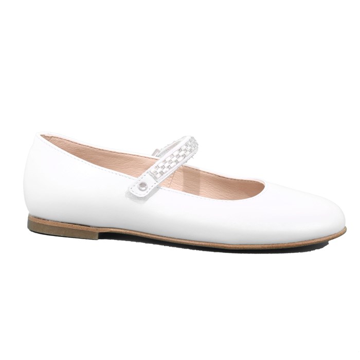 Ballerina Cerimonia Pablosky Bambina Bianco  Scarpe 239 - 337808