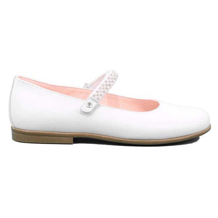 Ballerina Cerimonia Pablosky Bambina Bianco  Scarpe 241 - 338708