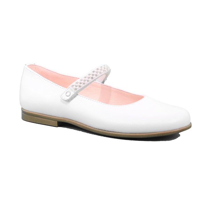 Ballerina Cerimonia Pablosky Bambina Bianco  Scarpe 241 - 338708