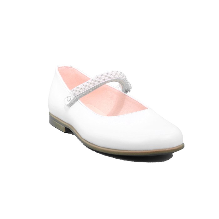 Ballerina Cerimonia Pablosky Bambina Bianco  Scarpe 241 - 338708