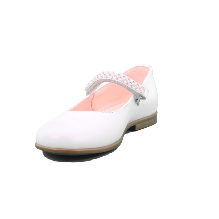 Ballerina Cerimonia Pablosky Bambina Bianco  Scarpe 241 - 338708