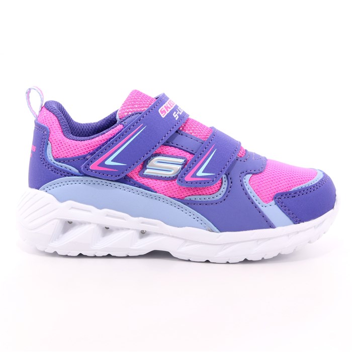 Scarpa Strappi Skechers Bambina Viola Scarpa Strappi Skechers Bambina Viola Scarpe 104 - 302093N