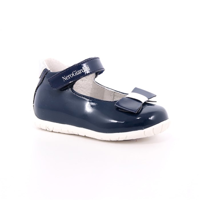 Ballerina Nero Giardini Bambina Blu  Scarpe 454 - E018050F 208