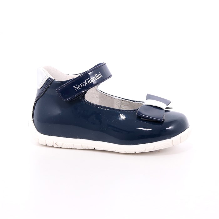 Ballerina Nero Giardini Bambina Blu  Scarpe 454 - E018050F 208