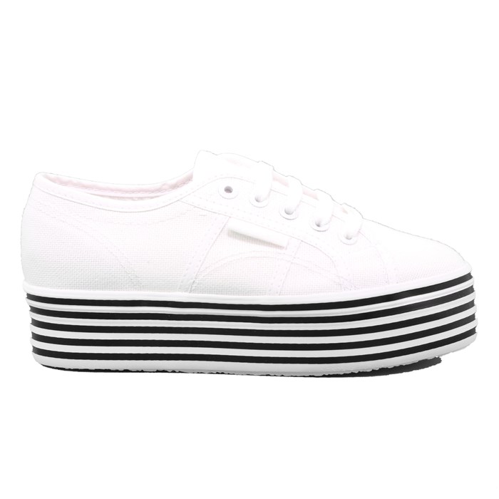 Scarpa Allacciata Superga Donna Bianco Scarpa Allacciata Superga Donna Bianco Scarpe 132 - S 00FCR0