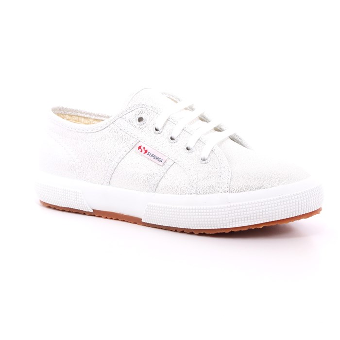 Scarpa Allacciata Superga Bambina Argento  Scarpe 140 - S 002J20