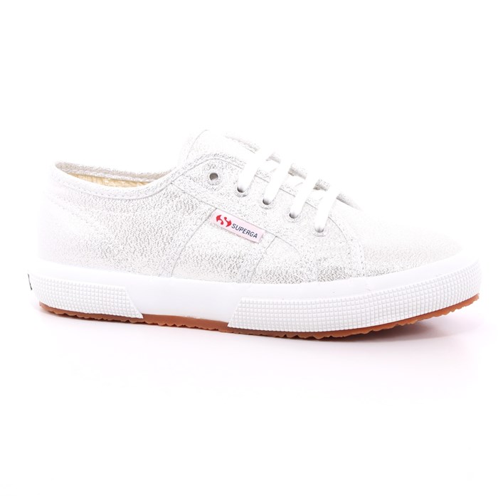 superga bambina argento