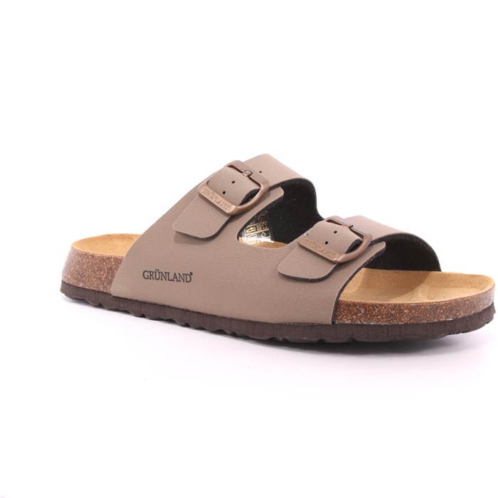 Ciabatte Grunland Uomo Tortora  Scarpe 408 - CB3012
