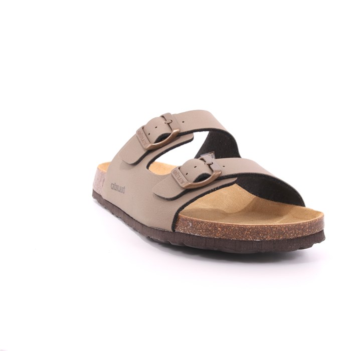 Ciabatte Grunland Uomo Tortora  Scarpe 408 - CB3012