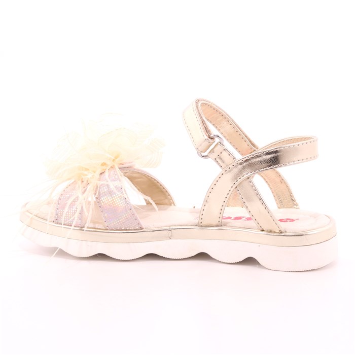 Sandalo Asso Bambina Oro  Scarpe 369 - AG-7507A