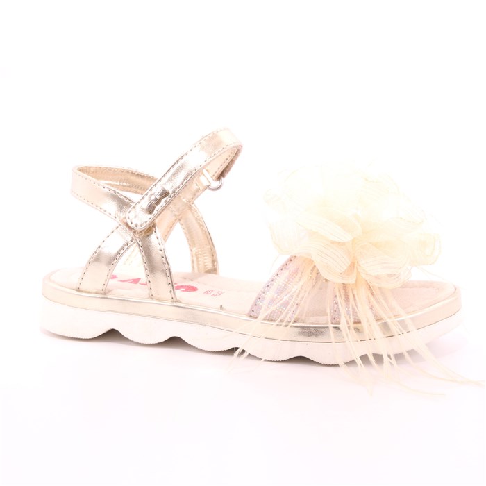 Sandalo Asso Bambina Oro  Scarpe 369 - AG-7507A
