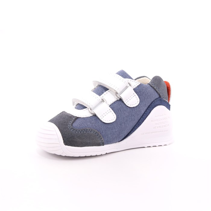 Scarpa Strappi Biomecanics Bambino Blu  Scarpe 64 - 202150