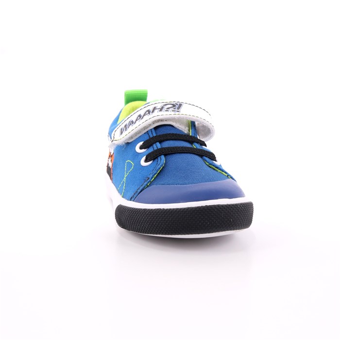 Scarpa Strappi + Elastico Garvalin Bambino Azzurro  Scarpe 79 - 202805