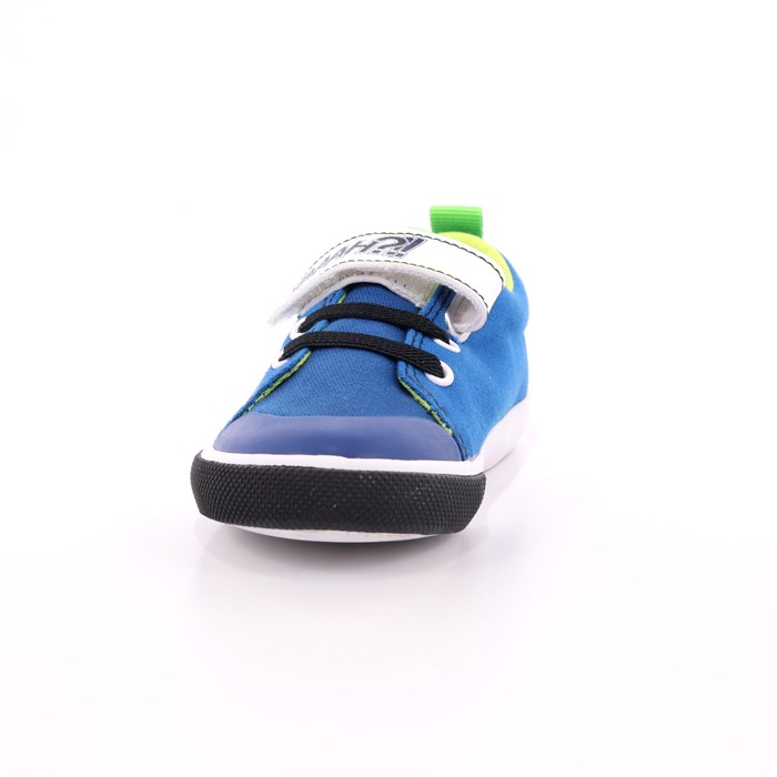 Scarpa Strappi + Elastico Garvalin Bambino Azzurro  Scarpe 79 - 202805