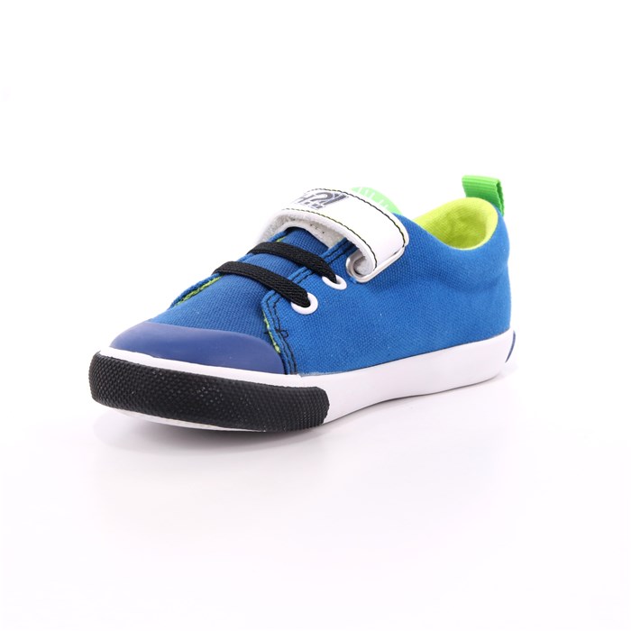 Scarpa Strappi + Elastico Garvalin Bambino Azzurro  Scarpe 79 - 202805