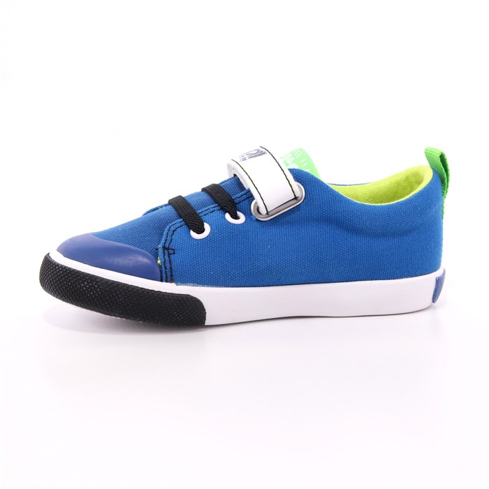 Scarpa Strappi + Elastico Garvalin Bambino Azzurro  Scarpe 79 - 202805