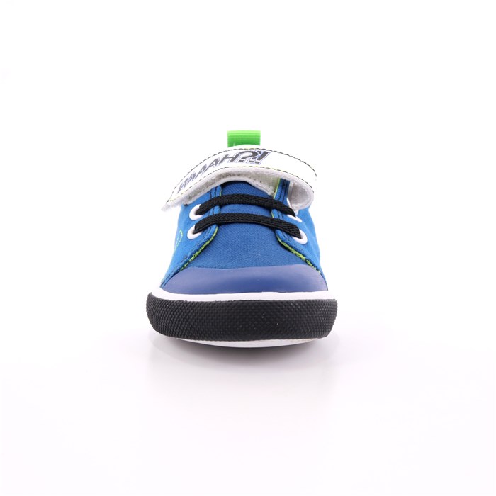 Scarpa Strappi + Elastico Garvalin Bambino Azzurro  Scarpe 79 - 202805