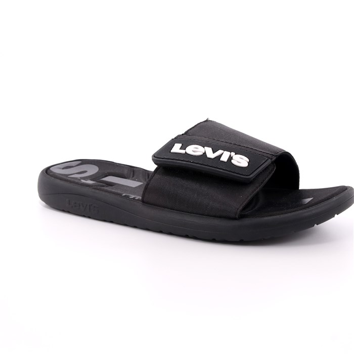 Ciabatte Levi's Bambino Nero  Scarpe 105 - 231545