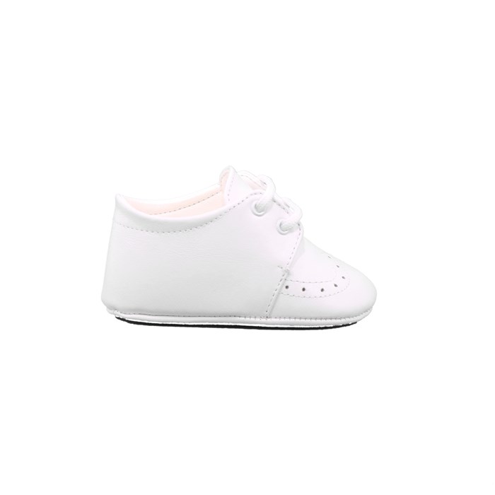 Scarpina Culla Baby Chick Bambino Bianco  Scarpe 42 - 803