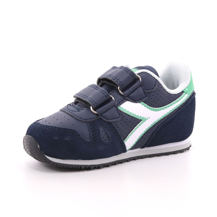 Scarpa Strappi Diadora Bambino Blu  Scarpe 184 - 101.175082